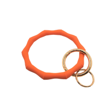 Load image into Gallery viewer, Silicone Bamboo Keychain