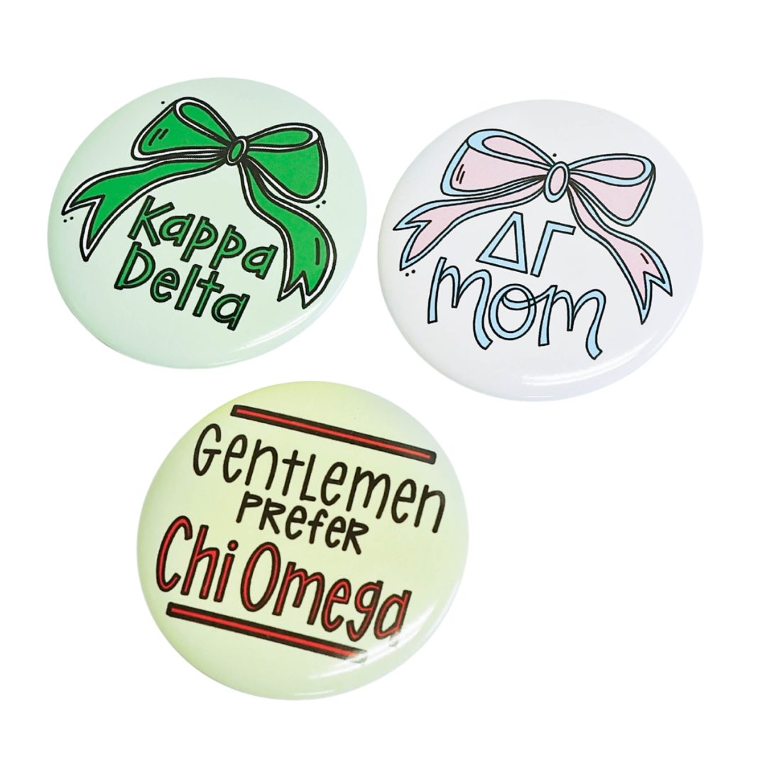 Sorority Buttons