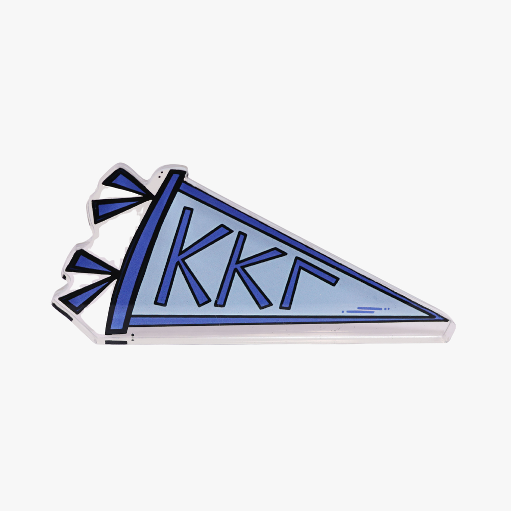 Alpha Phi - Acrylic Pennant Ornament