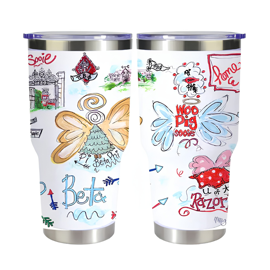 Pi Beta Phi Tumbler ~ Alpha Chapter University of Arkansas