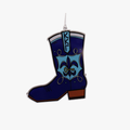 Kappa Kappa Gamma Acrylic Boot Ornament