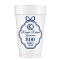 Custom Dorm Cups Styrofoam set of 100