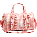 Customized Ruffle Duffle – Pink