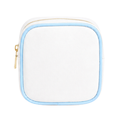 Customized Canvas Cosmetic Bag – Light Blue