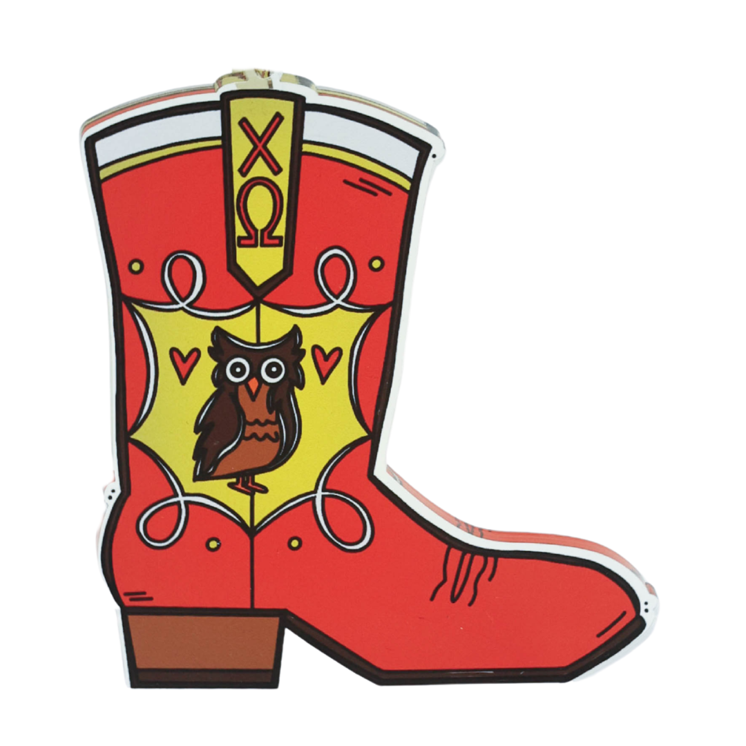 Sorority Boot Ornament