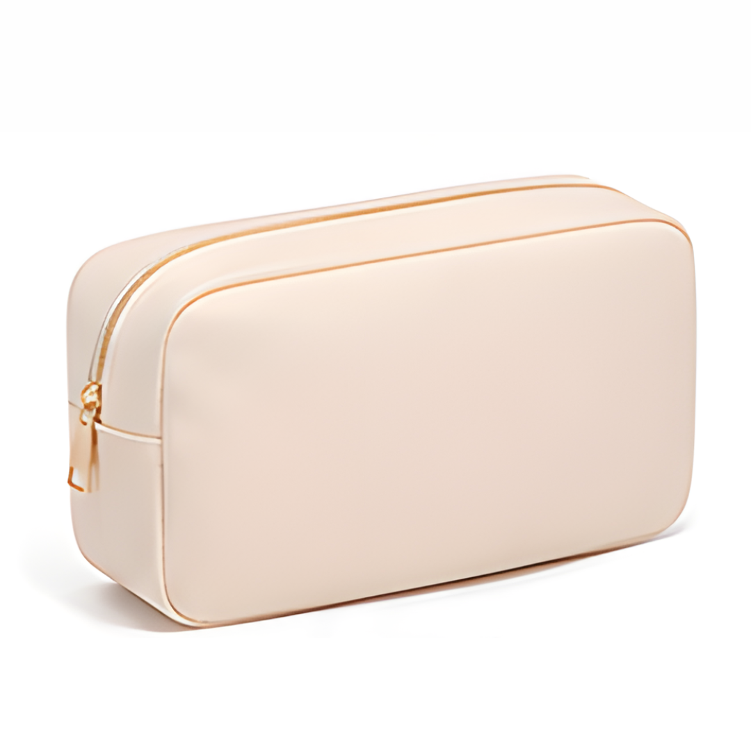 Customized Nylon Cosmetic Bag – Nude