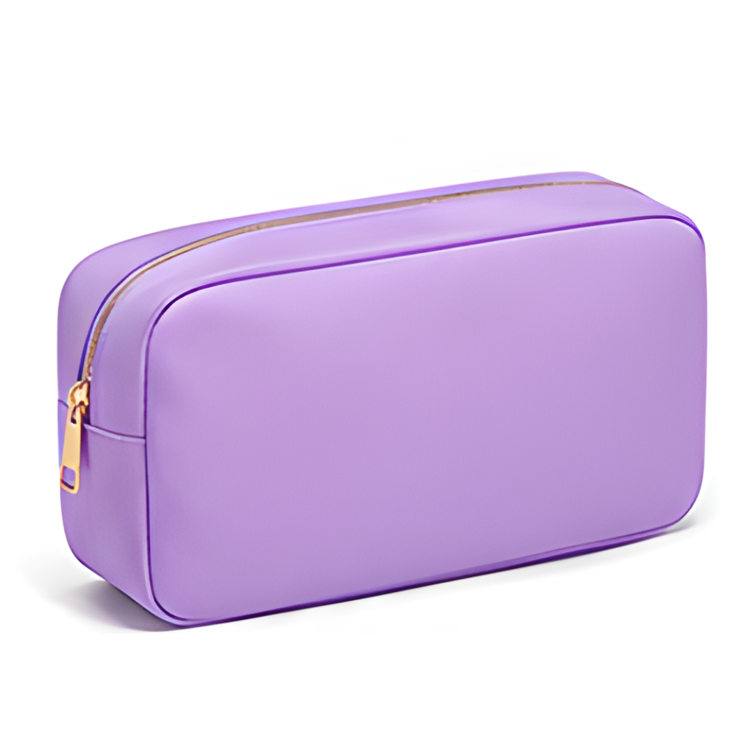 Customized Nylon Cosmetic Bag – Lilac