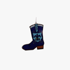 Kappa Kappa Gamma Acrylic Boot Ornament