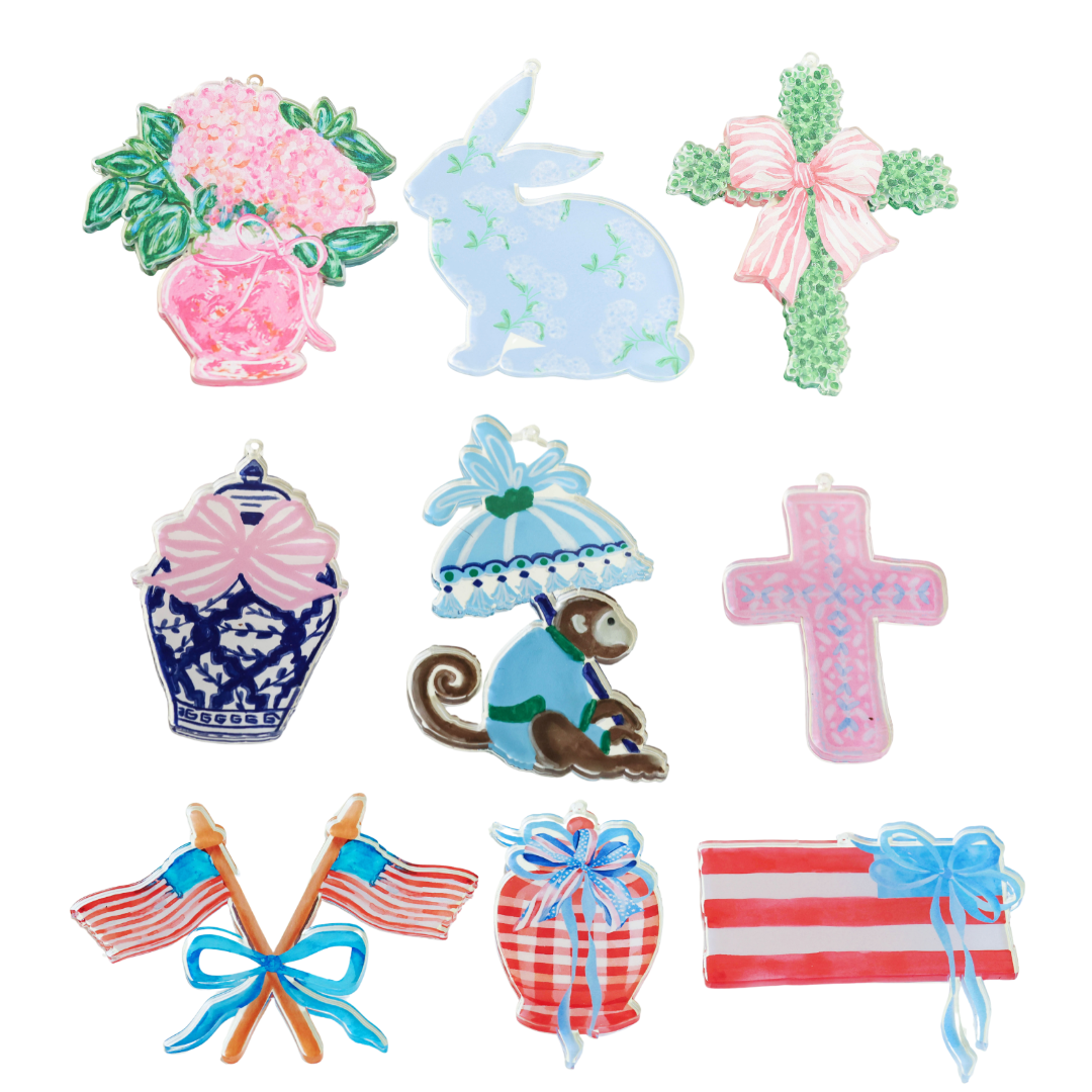 Acrylic Ornament / Gift Tag / Bottle Tag