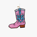 Delta Gamma Acrylic Boot Ornament