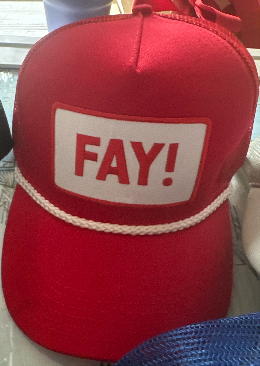 FAY! Hat Razorbacks University of Arkansas Fayetteville School Spirit