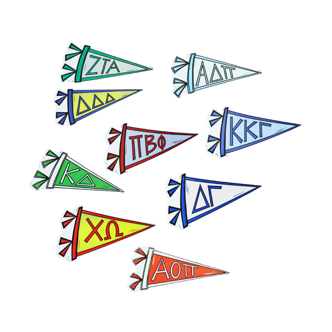 Sorority Acrylic Shelfie ~ Pennant