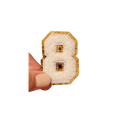 Glitter Chenille Numbers Self Adhesive