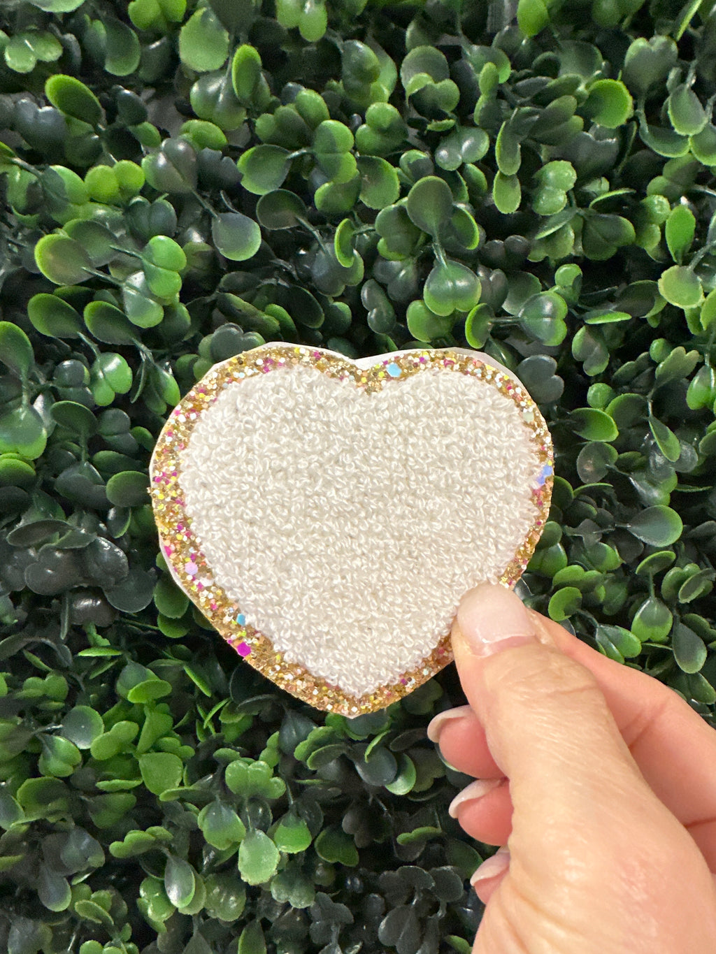Heart Chenille Patch