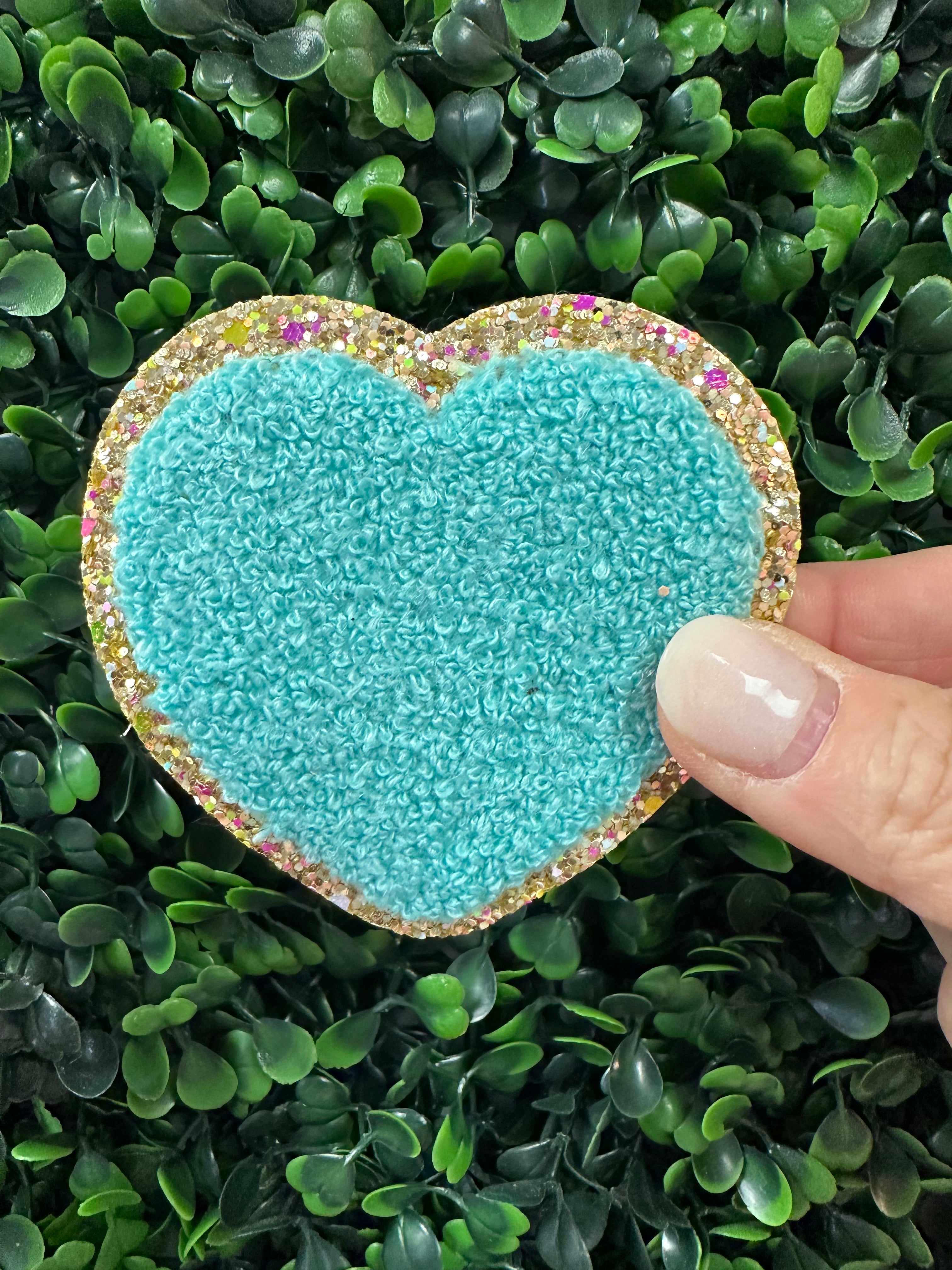 Heart Chenille Patch