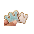 Crown Chenille Patch Princess