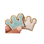 Crown Chenille Patch Princess