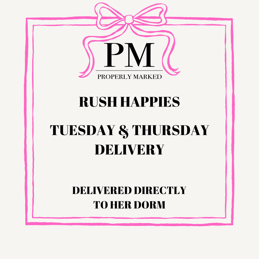 RUSH HAPPIES {Tuesday & Thursday}