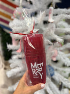 Christmas Holiday Frost Flex Cup set of 8