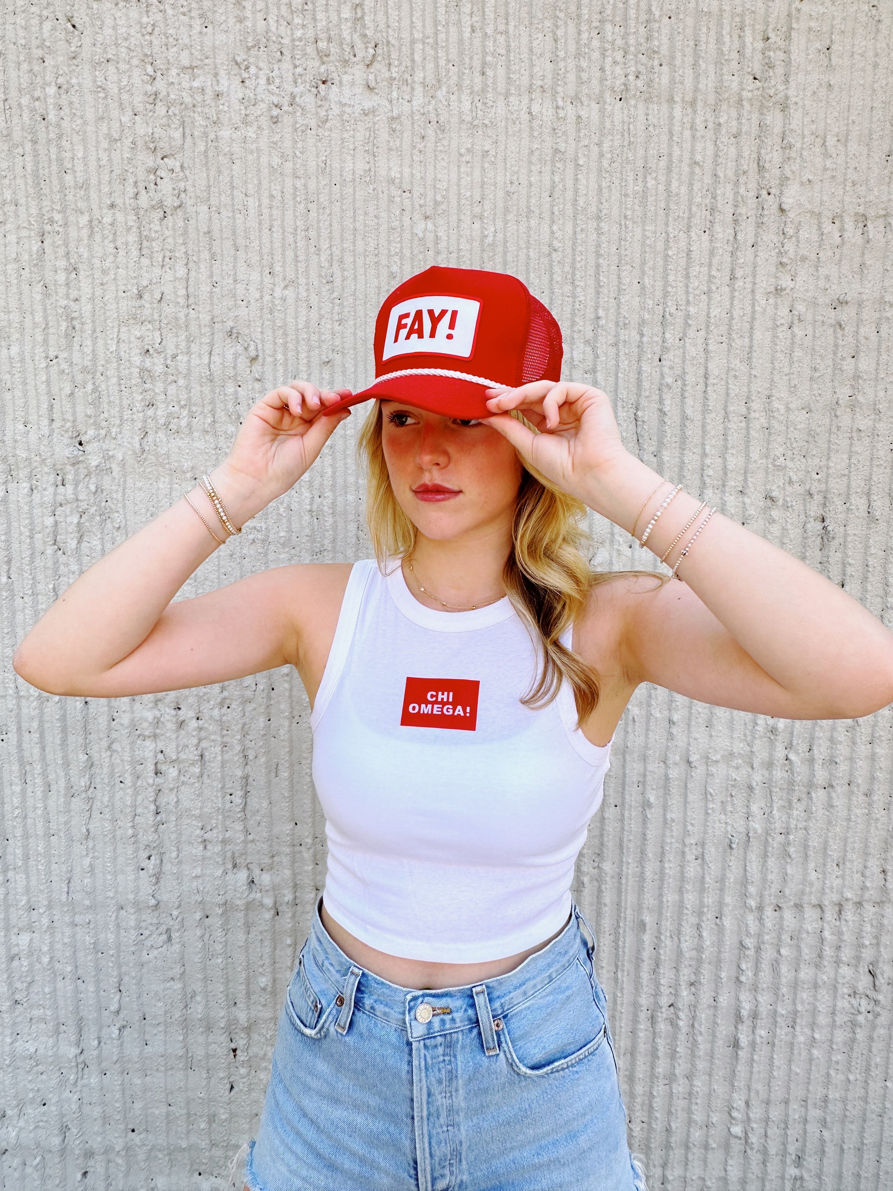 FAY! Hat Razorbacks University of Arkansas Fayetteville School Spirit