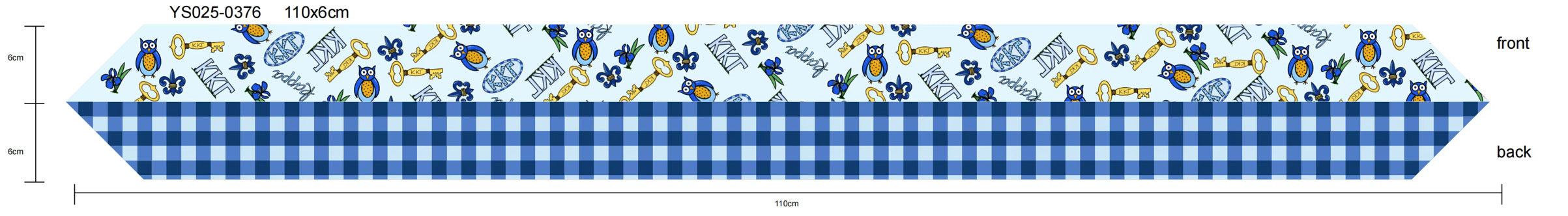 Silk ‘Tilly’ Sorority Scarf