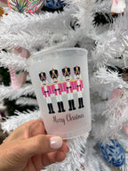 Christmas Holiday Frost Flex Cup set of 8