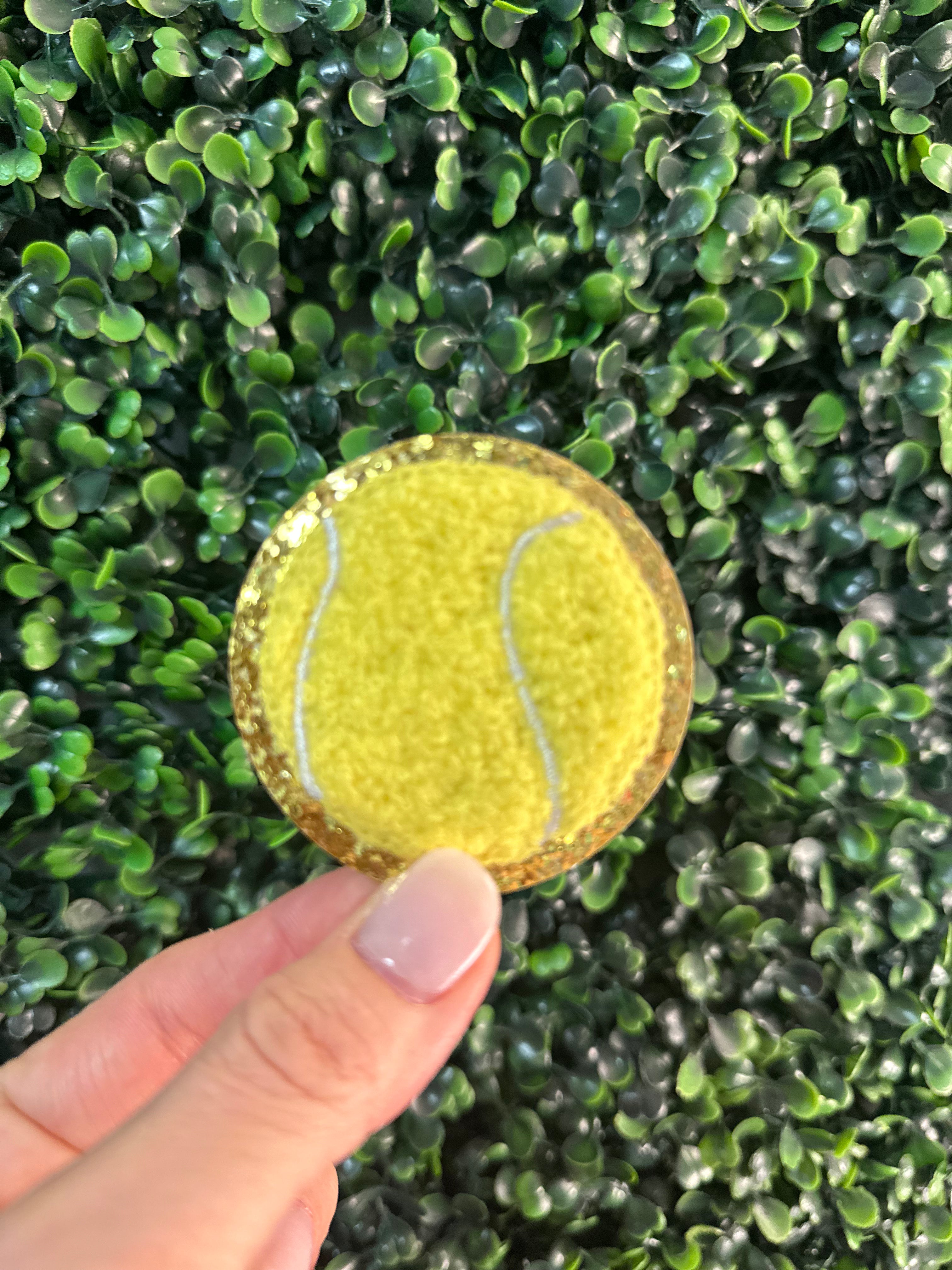 Sports Balls Chenille Patch