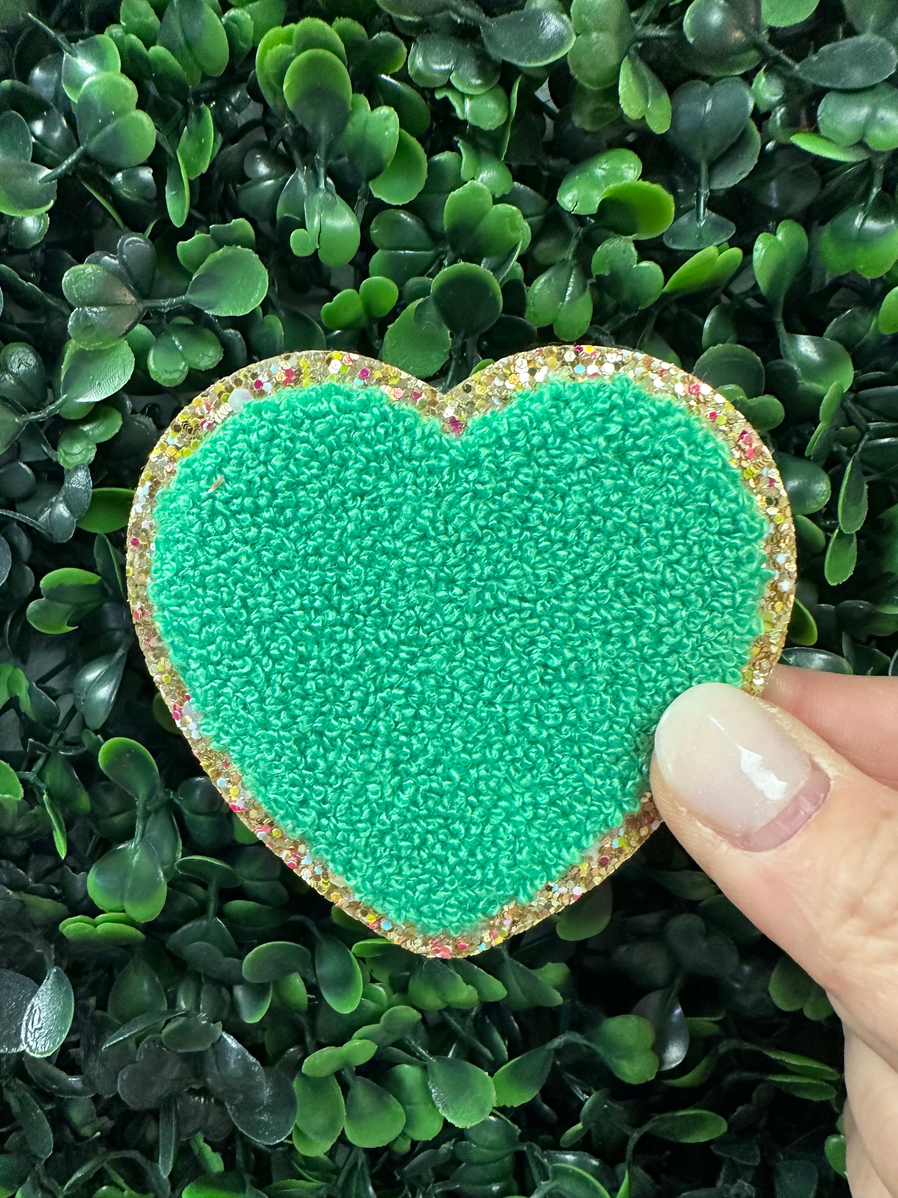 Heart Chenille Patch