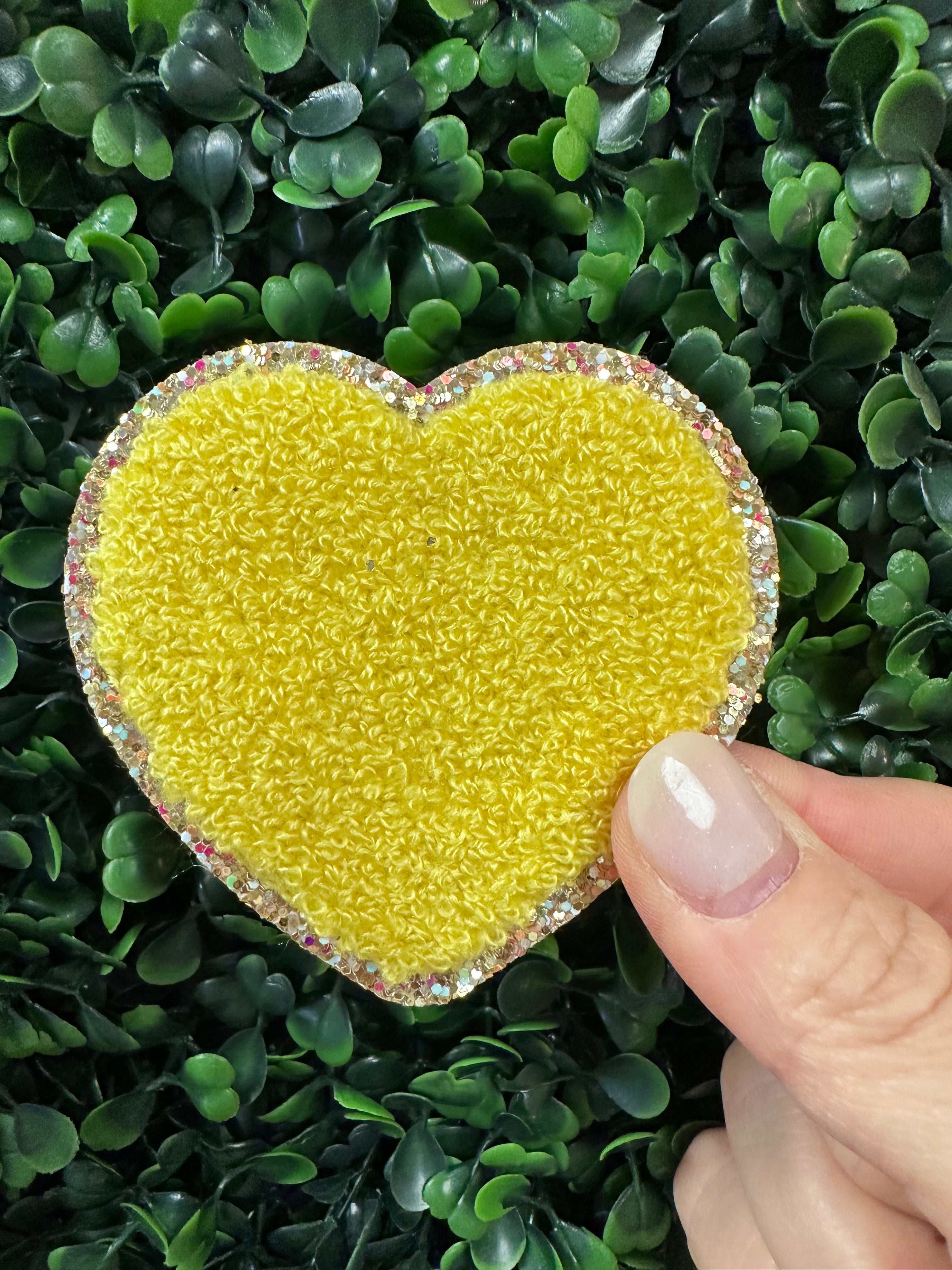 Heart Chenille Patch