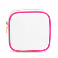 Customized Canvas Cosmetic Bag – Pink