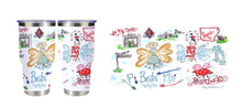 Load image into Gallery viewer, Pi Beta Phi Tumbler ~ Alpha Chapter University of Arkansas
