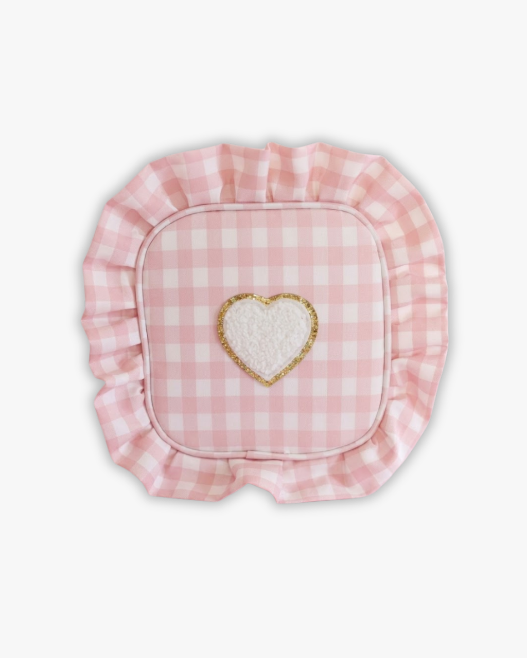 Ruffle Cosmetic Bag