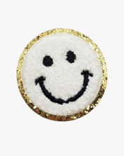Load image into Gallery viewer, Smilie Face Chenille Patches

