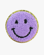 Smilie Face Chenille Patches