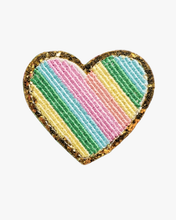 Load image into Gallery viewer, Rainbow Heart Patches
