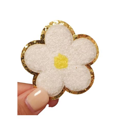 Princess Flower Chenille Patch