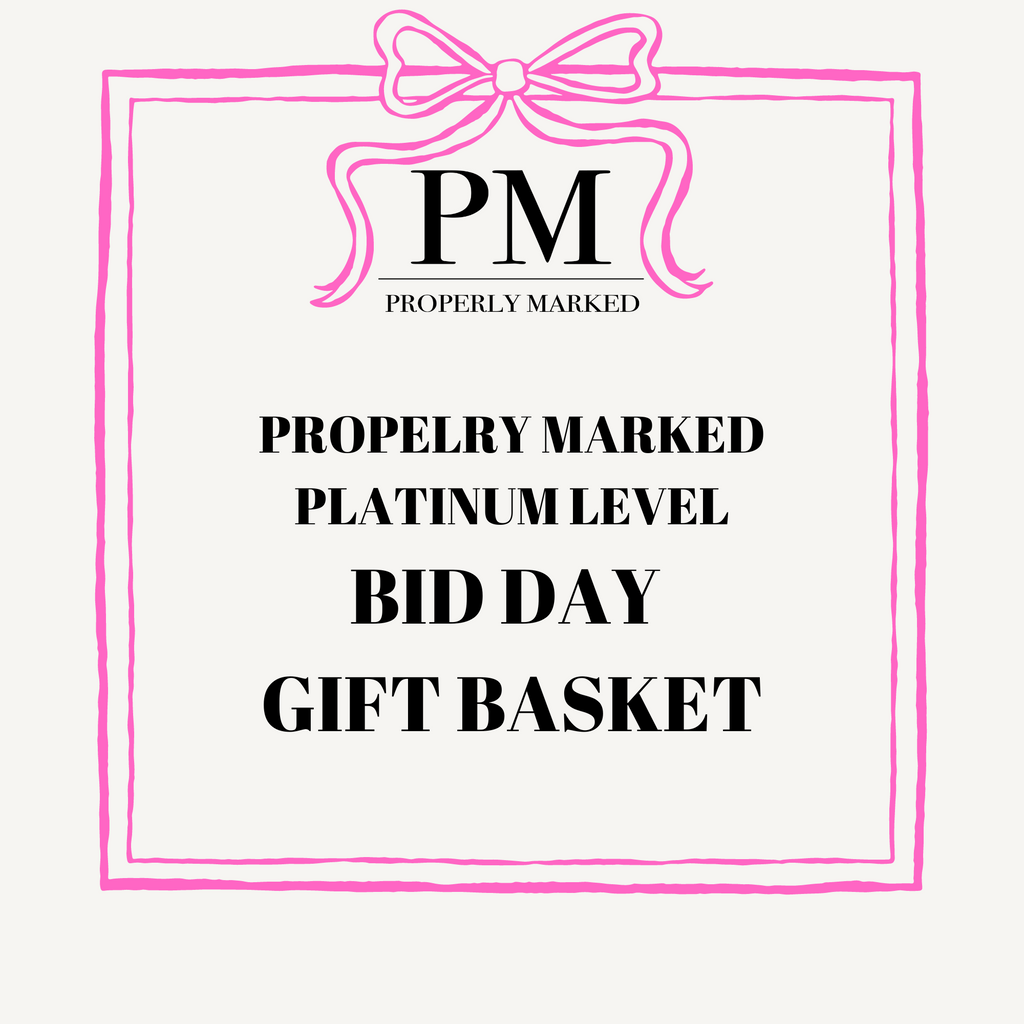 BID DAY BASKET {PLATINUM}