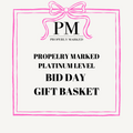 BID DAY BASKET {PLATINUM}