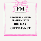 BID DAY BASKET {PLATINUM}