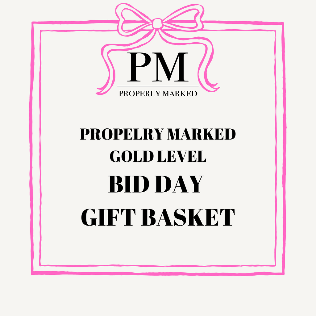 BID DAY BASKET {PLATINUM}