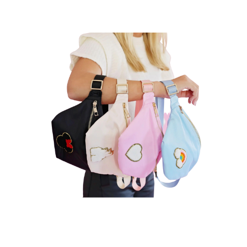 Nylon Belt Bag ~ Fanny Bag {solid}
