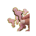 Pink Flamingo Chenille Patch