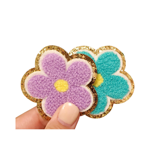 Princess Flower Chenille Patch