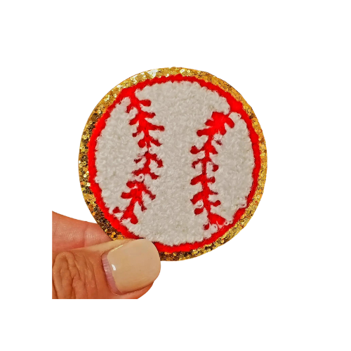 Sports Balls Chenille Patch