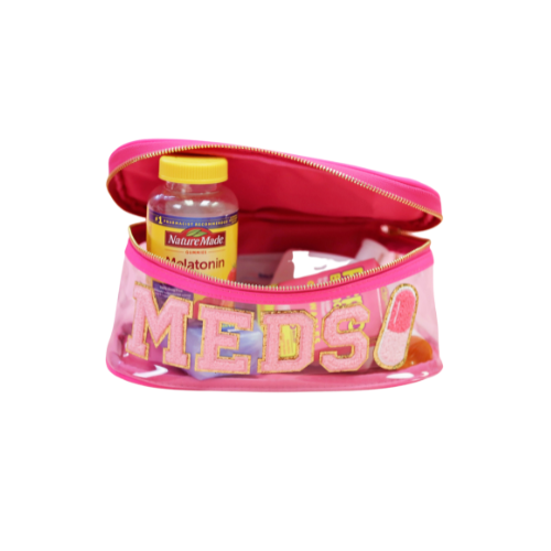 Pink Pill ~ Chenille Patch