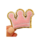 Crown Chenille Patch Princess