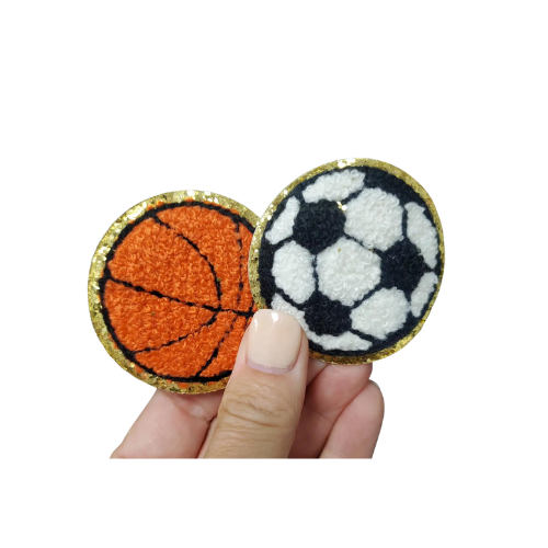 Sports Balls Chenille Patch