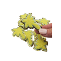 Golden Yellow Palm Tree Chenille Patch