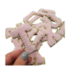 Chenille White Varsity Letter