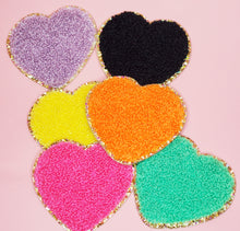 Load image into Gallery viewer, Heart Chenille Patch
